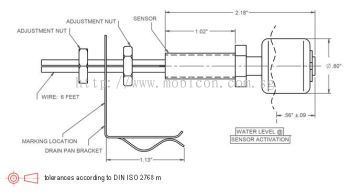 Standex FPS-B Series (HVAC/R) Liquid Level Sensor