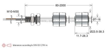 Standex LS05 Series Liquid Level Sensor