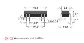 Standex IP05-2A72-21M Series Reed Relay