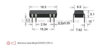 Standex DIP05-1A72-13D Series Reed Relay