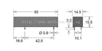 STANDEX HE24-2A83 HE Series Reed Relay