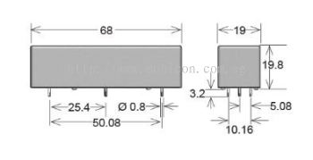 STANDEX HM12-1A83-08 HM Series Reed Relay