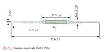 Standex KSK-1A52 Series Reed Switch