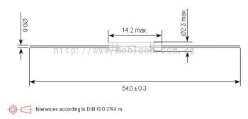 Standex PR560 Series Reed Switch