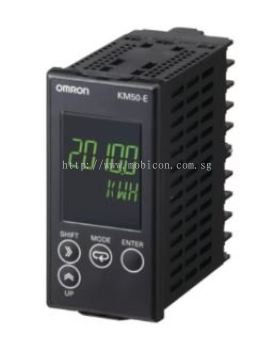 Omron KM50-E Power and current can be measured simultaneously. Measurement of generated power