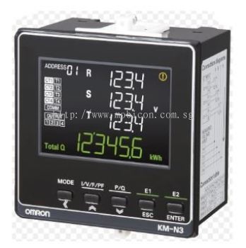 OMRON M-N3-FLK Global Power Monitor for On-panel Installation