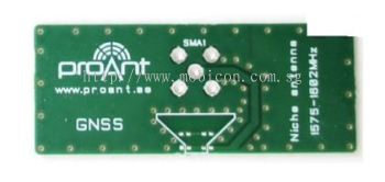 ProAnt Niche™ GNSS Antenna, Small PCB embedded antenna for use with GPS/GLONASS band L1, Galileo E1