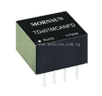 Mornsun Compact transceiver module TD5(3)01MCANFD