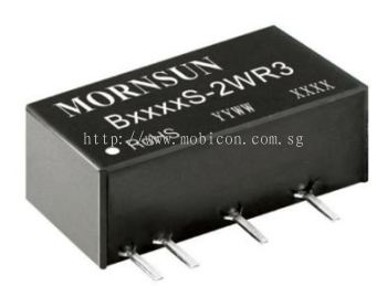 MORNSUN B_S-2WR3 SIP/DIP Unregulated Output (0.25-3W)