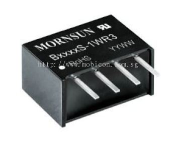 MORNSUN B_S-1WR3 SIP/DIP Unregulated Output (0.25-3W)