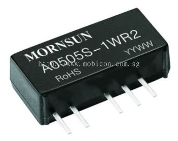 MORNSUN A_S-1WR2 SIP/DIP Unregulated Output (0.25-3W)