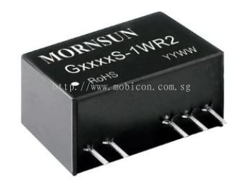 MORNSUN G_S-1WR2 SIP/DIP Unregulated Output (0.25-3W)