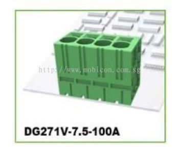 DEGSON DG271V-7.5-100A PCB SPRING TERMINAL BLOCK