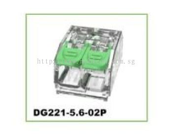 DEGSON - DG221-5.6-02P PCB SPRING TERMINAL BLOCK