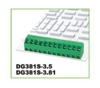 DEGSON DG381S-3.5/3.81 PCB UNIVERSAL SCREW TERMINAL BLOCK