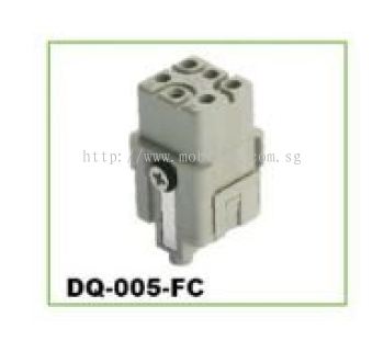 DEGSON - DQ-005-FC DQ SERIES HEAVY DUTY CONNECTORS