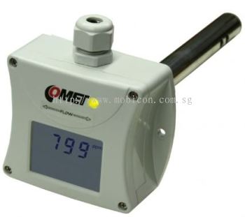 COMET T5245 CO2 concentration transmitter with 0-10 V output, duct mount