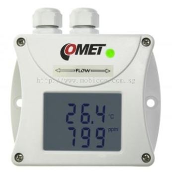 COMET T6445 CO2 concentration thermometer hygrometer with RS485 interface, duct mount