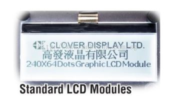 Clover Display CG240128C Module Size L x W (mm) 100.30 x 57.80
