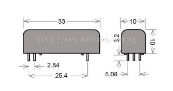 MEDER BE24-5A85-M Reed Relays & Optocouplers