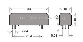 STANDEX BE24-3A52-M Reed Relays & Optocouplers