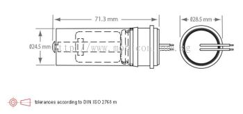 Standex R12421 Series Liquid Level Sensor