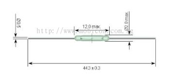 STANDEX ORD 312/13-15 AT KOFU Reed Switch ORD312