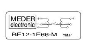 MEDER BE12-1E66-M Reed Relay