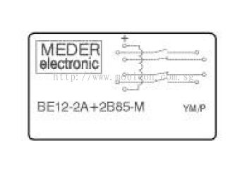 MEDER BE12-2A+2B85-M Reed Relay