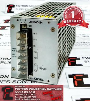 AD240-24 AD24024 COSEL POWER SUPPLY UNIT REPAIR SERVICE IN MALAYSIA 12 MONTHS WARRANTY