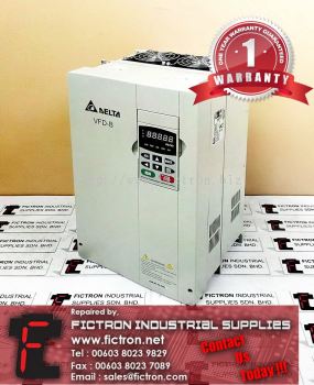 VFD185B43A DELTA VFD-B  FREQUENCY INVERTER DRIVE REPAIR SERVICE IN MALAYSIA 12 MONTHS WARRANTY