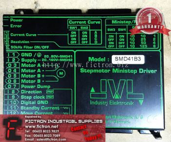 SMD41B3 JVL STEPMOTOR MINISTEP DRIVER REPAIR SERVICE IN MALAYSIA 12 MONTHS WARRANTY