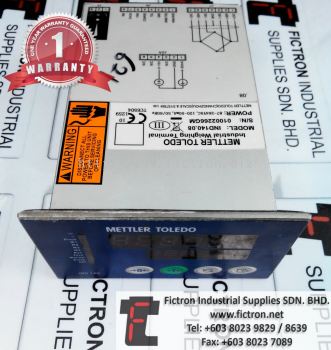 IND140-08 IND14008 METTLER TOLEDO INDUSTRIAL WEIGHING TERMINAL REPAIR IN MALAYSIA 12 MONTHS WARRANTY