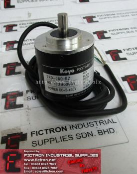 TRD-J60-RZ TRDJ60RZ KOYO Rotary Encoder Repair Malaysia Singapore Indonesia USA Thailand Australia