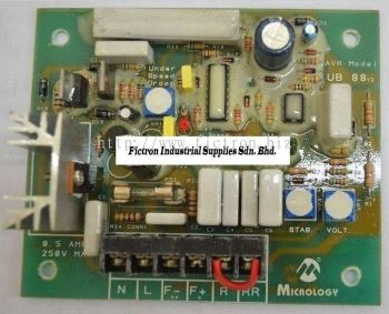 UB 88 MICROLOGY AVR Automatic Voltage Regulator Repair Malaysia Singapore Thailand USA