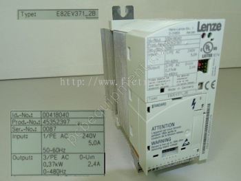 E82EV371_2B 00418040 LENZE Frequency Inverter Repair Malaysia Singapore Indonesia USA Thailand