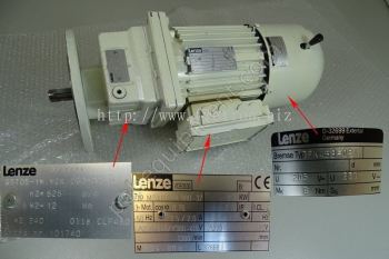 MDXMA2M 080-32 MDXMA2M08032 LENZE Three Phase AC Motor Repair Malaysia Singapore Indonesia USA Thailand