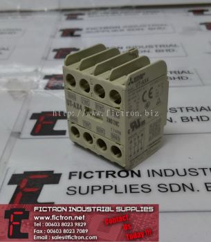 UT-AX4 UTAX4 MITSUBISHI Auxiliary Contactor Supply Malaysia Singapore Indonesia USA Thailand