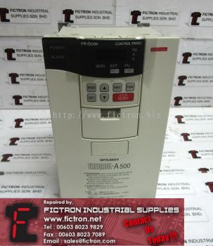 FR-A540-0.4K FRA54004K MITSUBISHI Inverter Drive Supply Repair Malaysia Singapore Indonesia USA Thailand