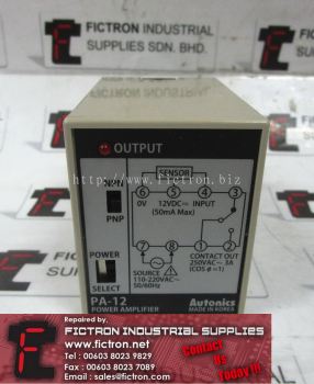 PA-12 PA12 AUTONICS Sensor Controller Supply Malaysia Singapore Indonesia USA Thailand