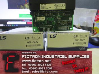 G6F-DA2V G6FDA2V LS PLC Analog Output Module Supply Repair Malaysia Singapore Indonesia USA Thailand