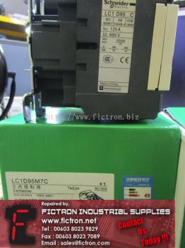 LC1D95M7C SCHNEIDER ELECTRIC Contactor Supply Malaysia Singapore Indonesia USA Thailand