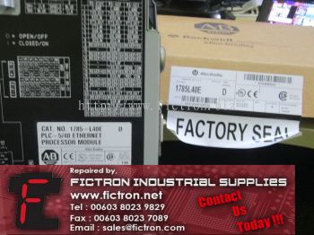 1785L40E ALLEN BRADLEY PLC Ethernet Processor Supply Repair Malaysia Singapore Indonesia USA Thailand