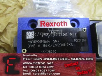 B6X EW230N9K4 BOSCH REXROTH Directional Control Valve Supply Repair Malaysia Singapore Indonesia USA Thailand