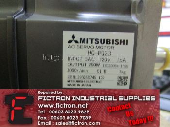 HC-PQ23 HCPQ23 MITSUBISHI AC Servo Motor Supply Repair Malaysia Singapore Indonesia USA Thailand