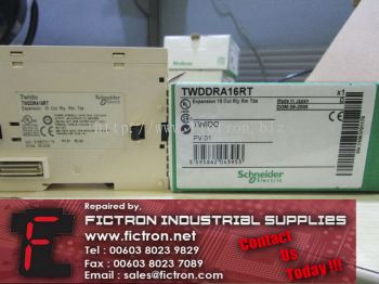 TWDDRA16RT SCHNEIDER ELECTRIC Discrete Output Module Supply Repair Malaysia Singapore Indonesia USA Thailand