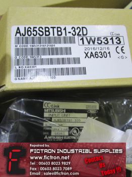 AJ65SBTB1-32D AJ65SBTB132D MITSUBISHI ELECTRIC PLC Input Unit Supply Repair Malaysia Singapore Indonesia USA Thailand