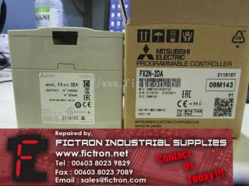 FX2N-2DA FX2N2DA MITSUBISHI ELECTRIC Analog I/O Module Supply Repair Malaysia Singapore Indonesia USA Thailand