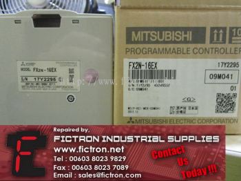 FX2N-16EX FX2N16EX MITSUBISHI PLC I/O Module Supply Repair Malaysia Singapore Indonesia USA Thailand