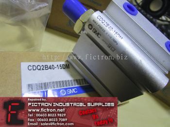 CDQ2B40-15DM CDQ2B4015DM SMC Double Acting Pneumatic Cylinder Supply Malaysia Singapore Indonesia USA Thailand